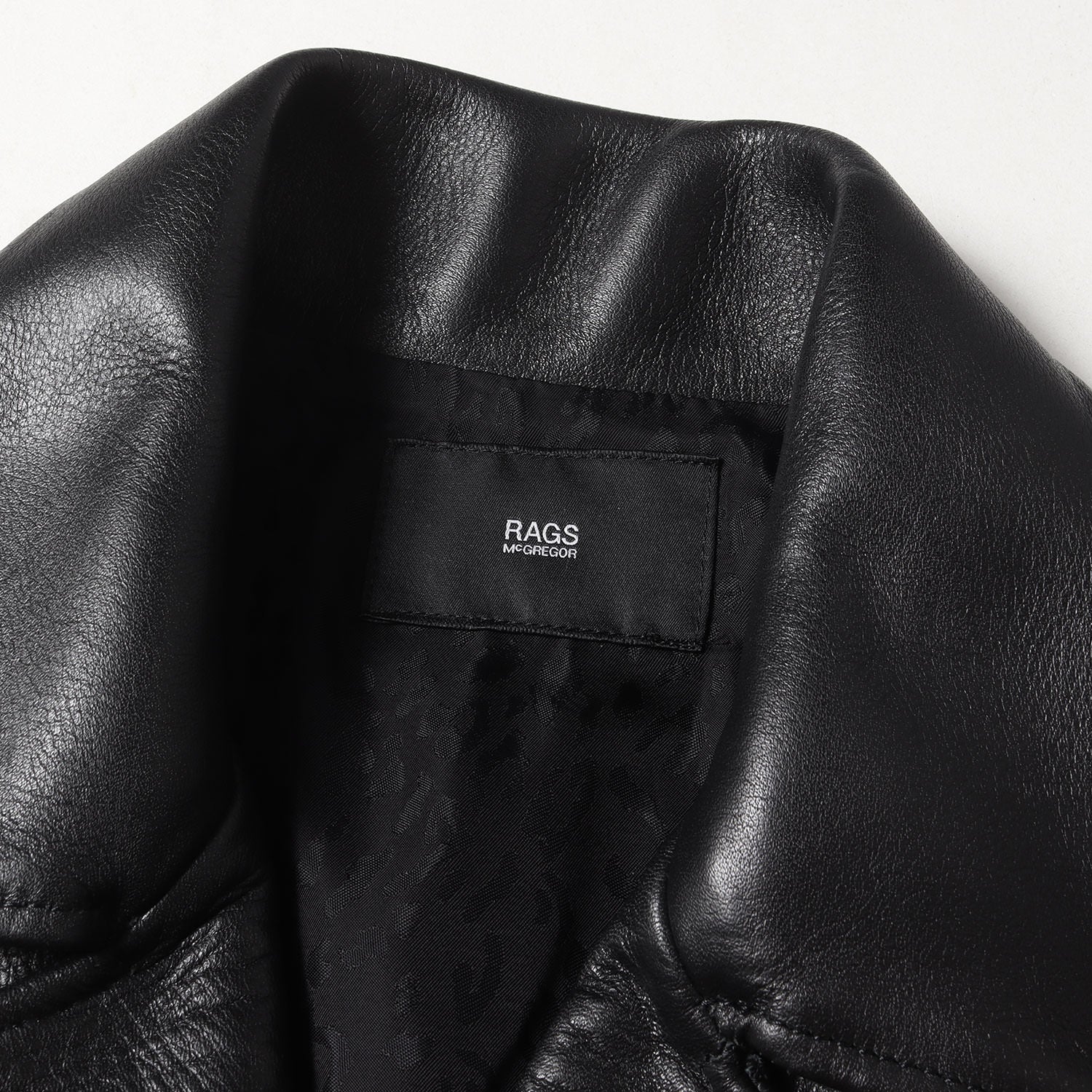 Rags McGREGOR (ラグスマックレガー) レオパードライニング レザー