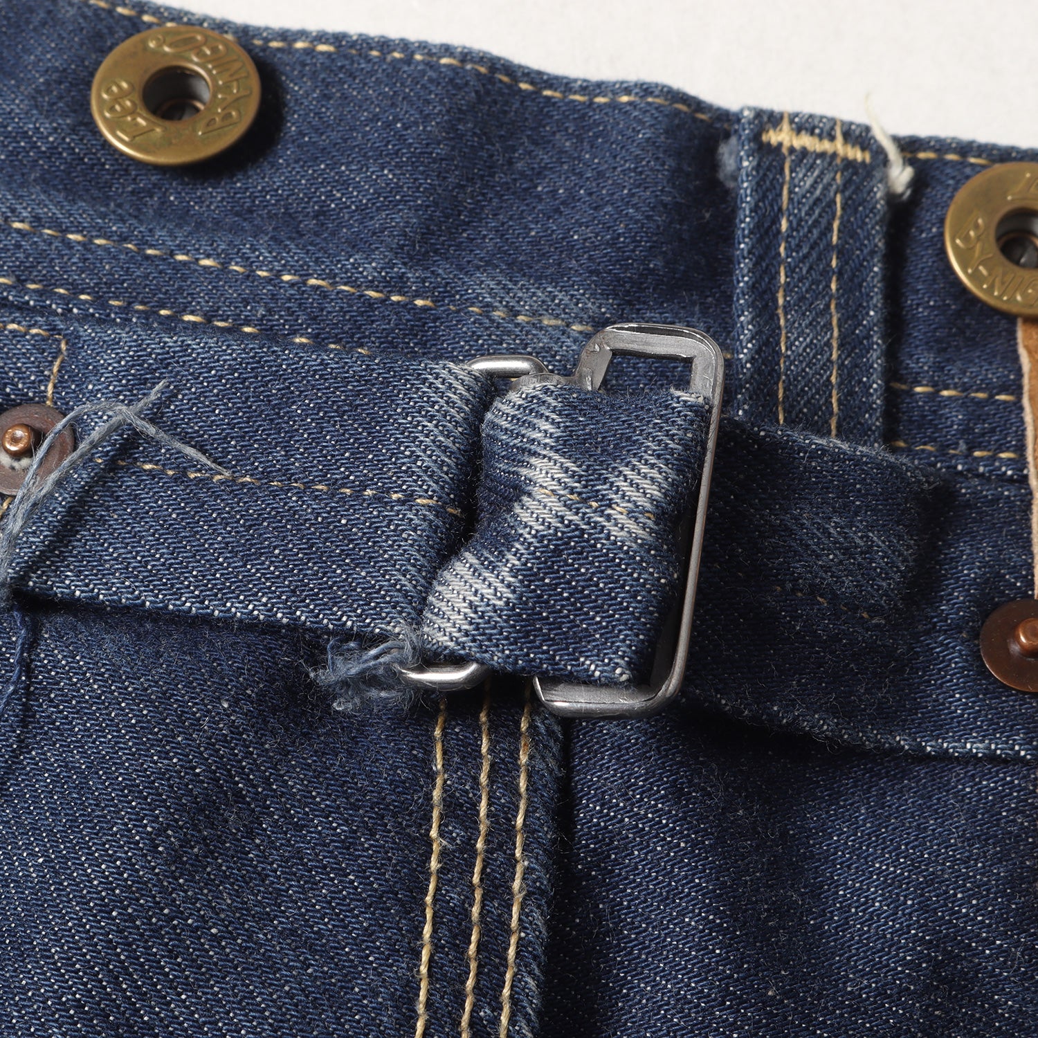 Lee (リー) × NIGO シンチバック ジッパーフライ ストレート デニム