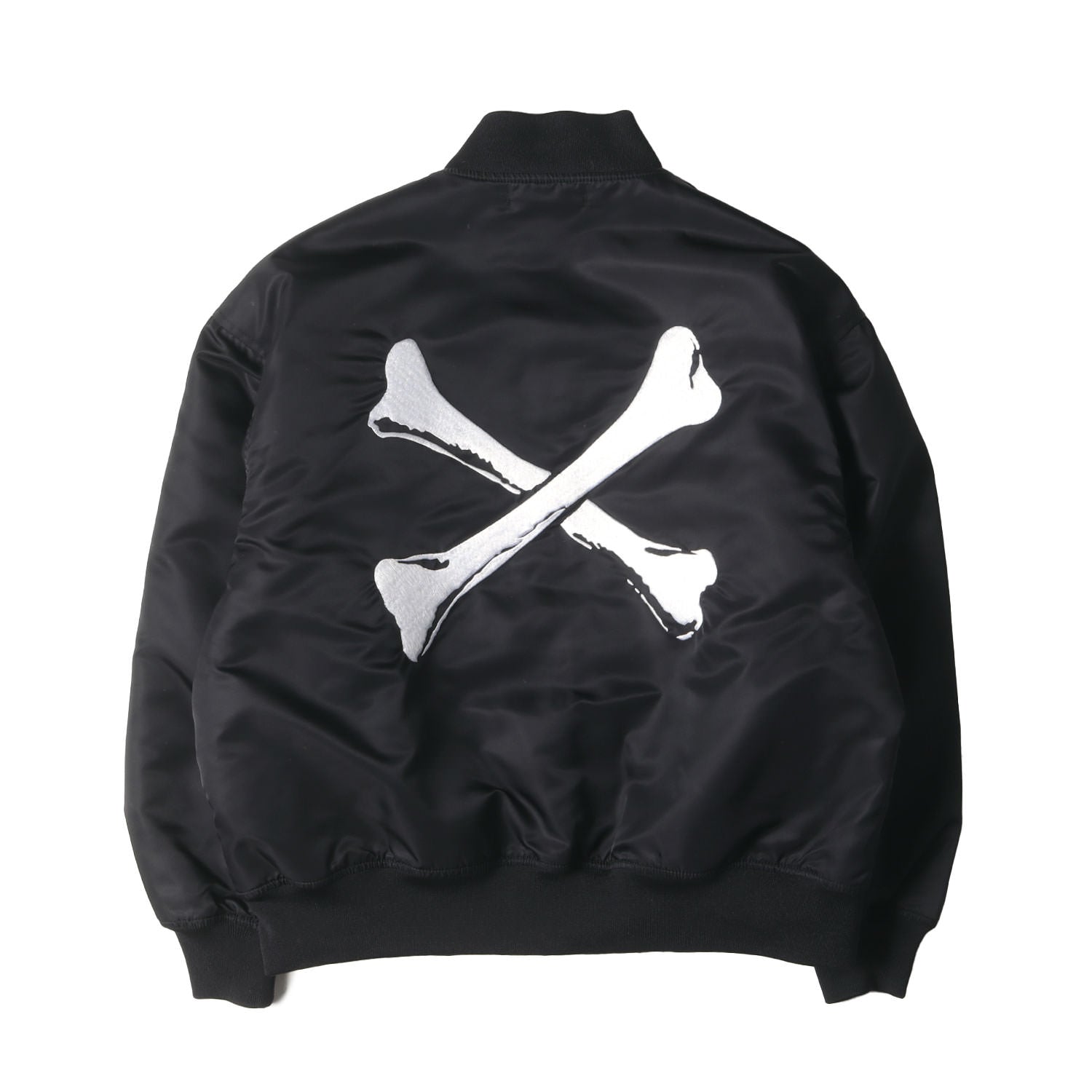 WTAPS (ダブルタップス) 21AW クロスボーン チームジャケット サテン