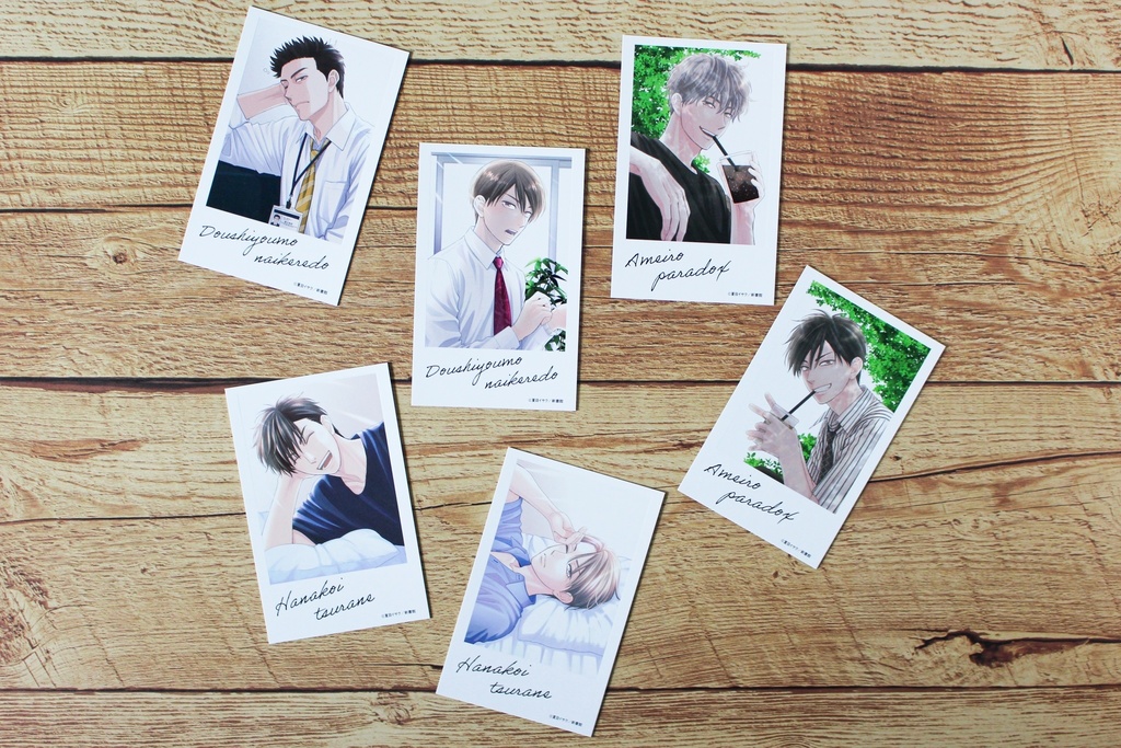 喫茶一三九 トレーディングチェキ風カード（全6種） - 夏目イサク公式