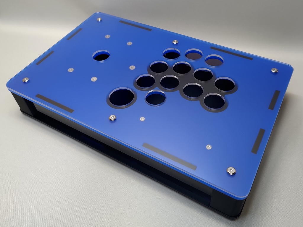 受注生産24mmボタン仕様コンパクトアケコンケース(中サイズ