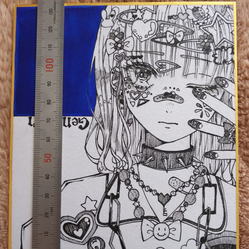 アナログ色紙(13.5×12) - 原画うりば - BOOTH