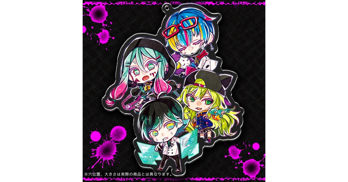 イブプロ集合アクキー（コウ・ツナグ・レイト・リツ） - スタジオ