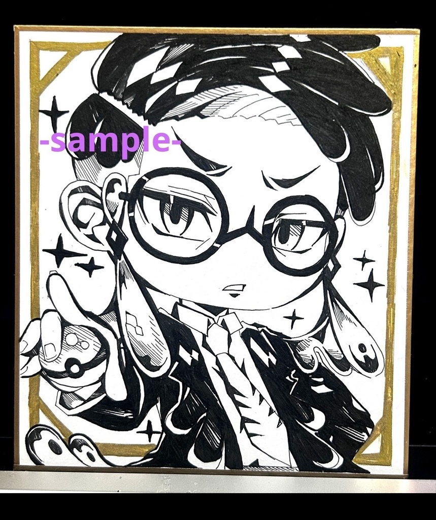 レジェンズZA]ポケモン カラスバ 手描きイラスト - 🫧-Silvyショップ