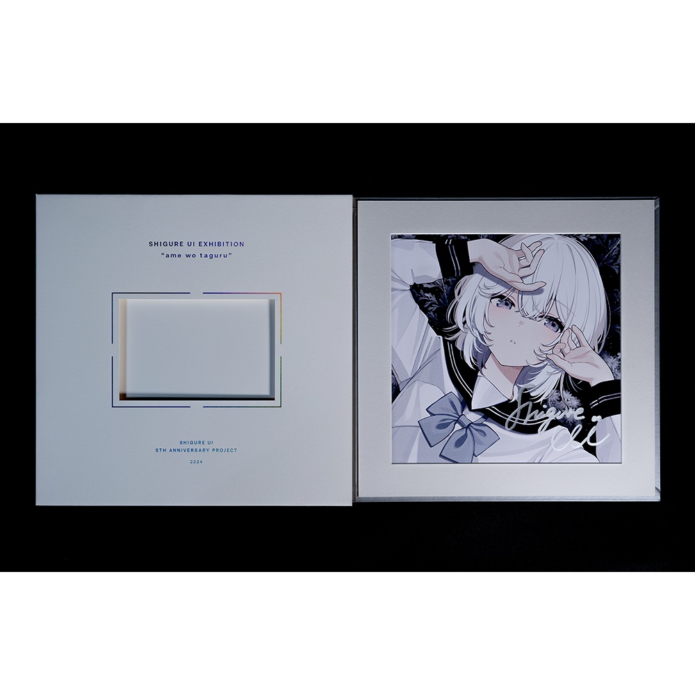 受注生産】豪華仕様 ケース入り直筆サイン色紙 - しぐれうい 5th