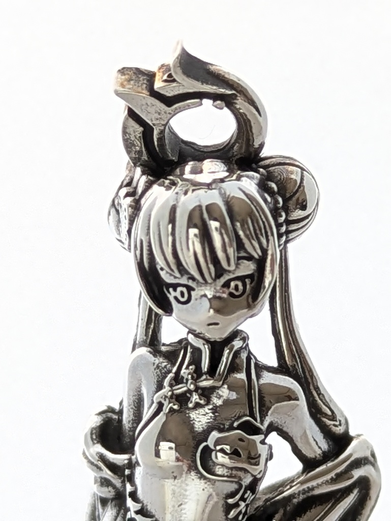 ブルーアーカイブ 竜華キサキシルバーフィギュア - 楽RAKU銀工房BOOTH