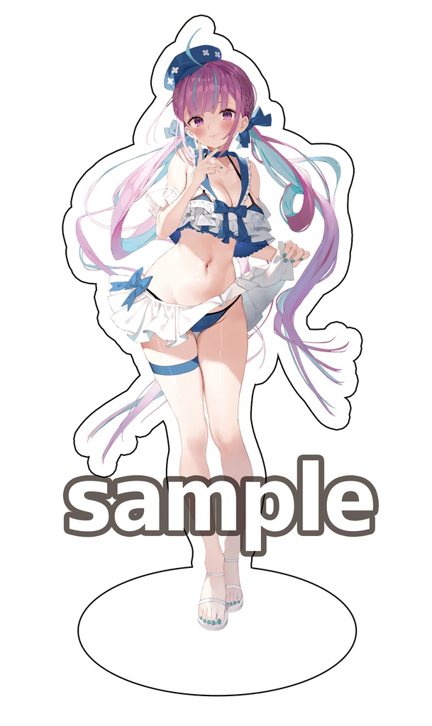 湊あくあ タペストリー ホロメン限定 水着 誕生日 記念 湊あくあ