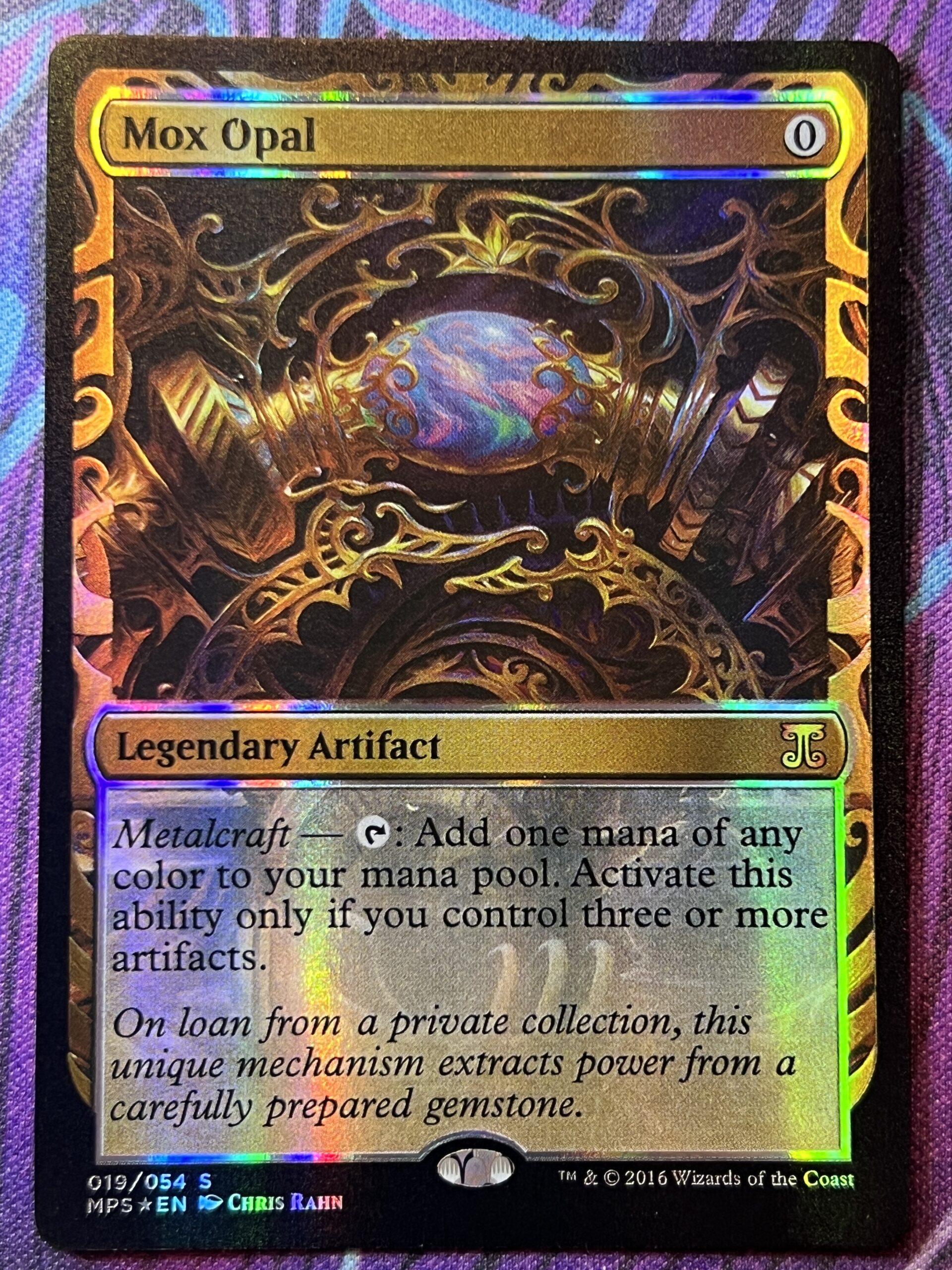 Mox Opal MPS Foil – Bootleg Mage
