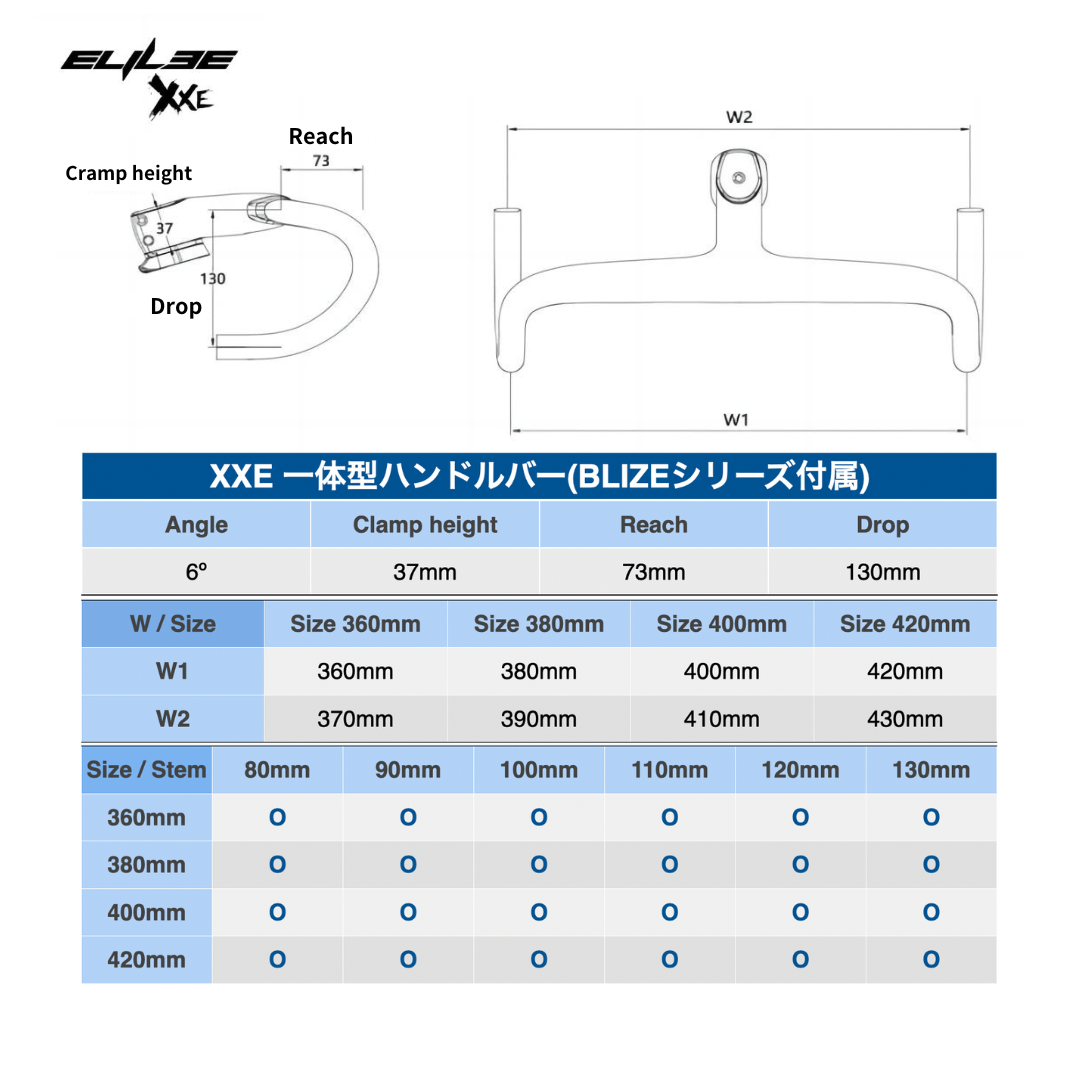 ELILEE / BLIZE XXE フレームセット