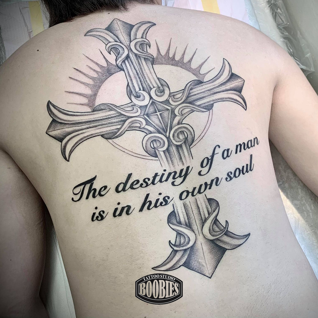 Back piece | 名古屋大須のタトゥースタジオ【 BOOBIES TATTOO NAGOYA 】
