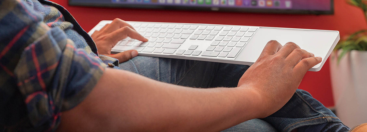 キーボード×トラックパッド Apple純正の周辺機器を一体化させよう