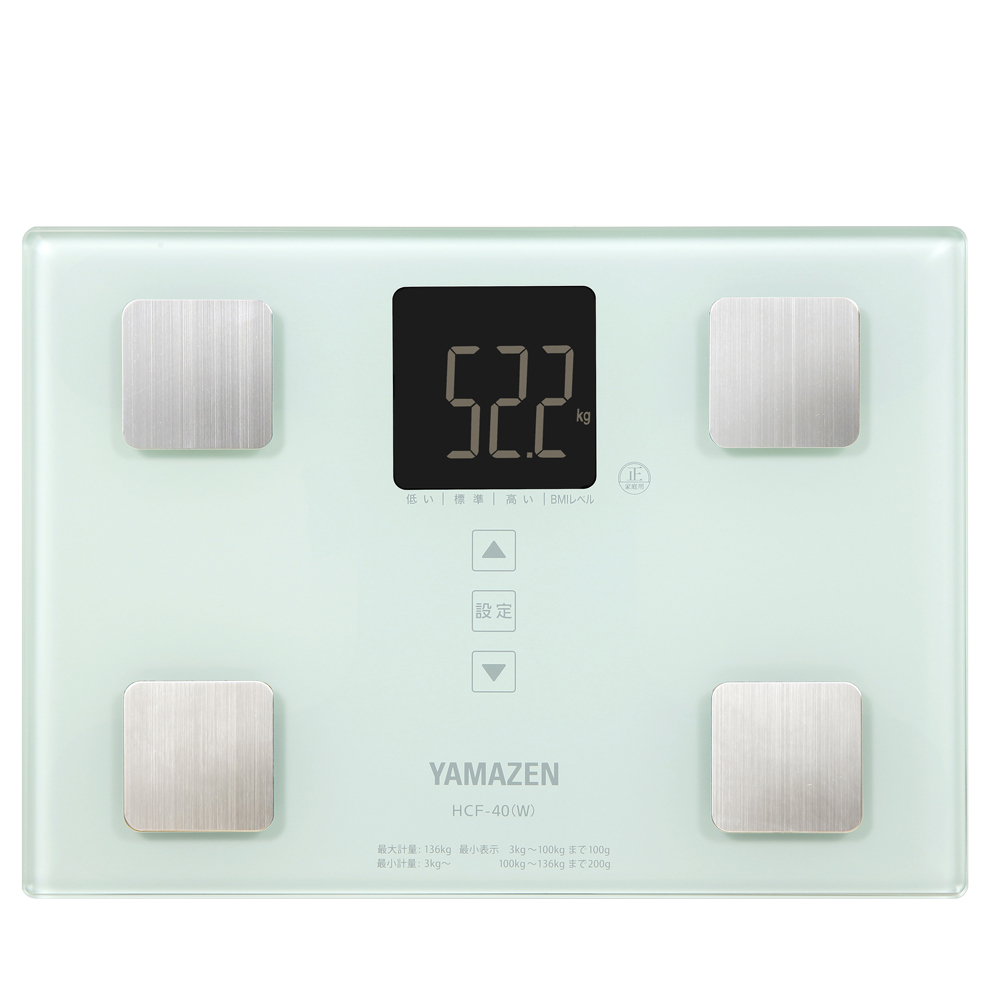 商品情報_体重体組成計 | 山善の商品情報サイト | YAMAZEN BOOK