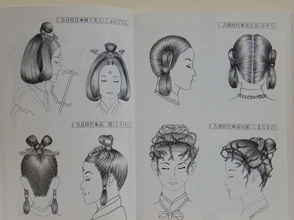 日本伝統の髪型 櫛まつり作品集,江戸時代の髪型,日本髪,京都書院アーツ