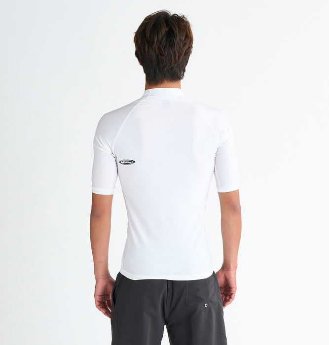 OUTLET】QUIKSILVER メンズ TWISTED SR 半袖ラッシュガード 速乾 UV