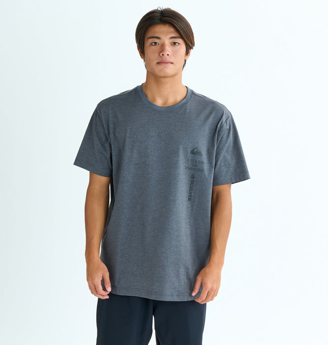 OUTLET】QUIKSILVER メンズ VERTICAL LOGO SS 半袖ラッシュガード