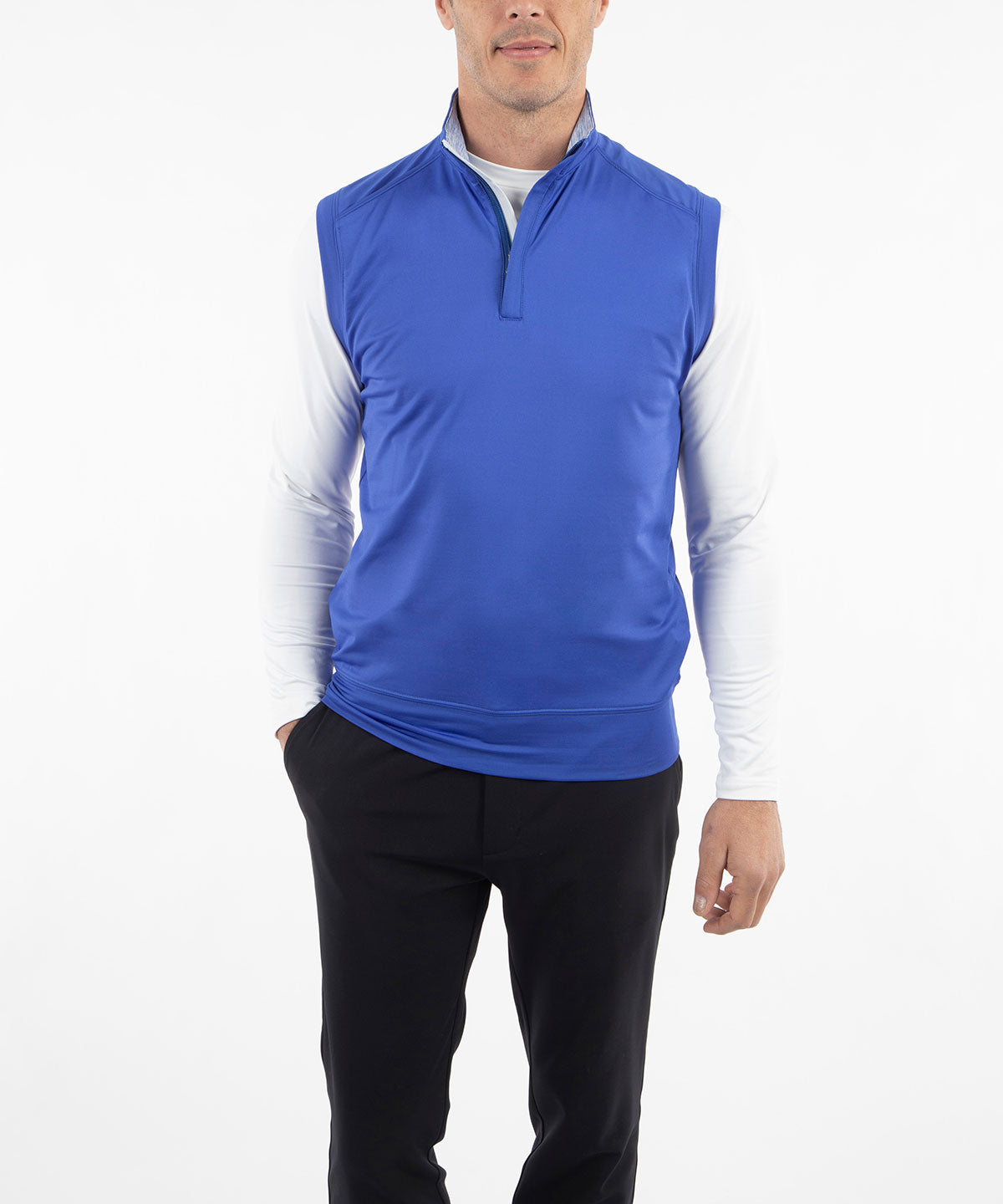 Performance Scorecard Quarter-Zip Vest - Bobby Jones