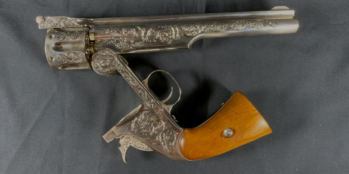 フランクリンミント製S&Wmodel3ワイアップアープモデル装飾銃 | 防長