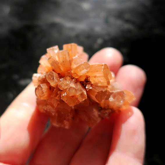 アラゴナイト(あられ石）原石 Tazoutz Morocco | BodhiTree