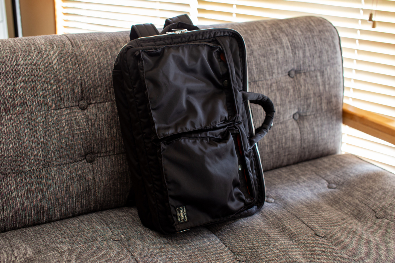 ポーター愛用レビュー｜二層式タンカー3WAYブリーフケース | 僕と写真