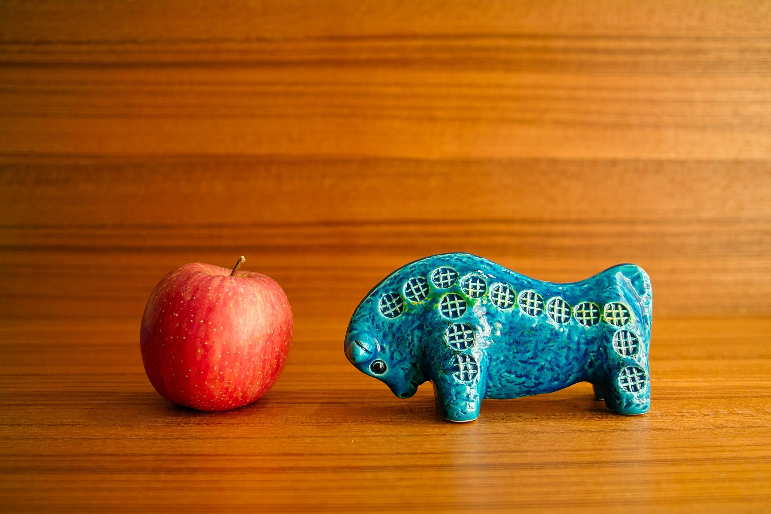 No.7333「FLAVIA〈リミニブルー〉オブジェ：Aldo Londi / イタリア