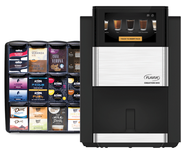 Flavia and LaVazza Coffee Machines for Offices in Boston