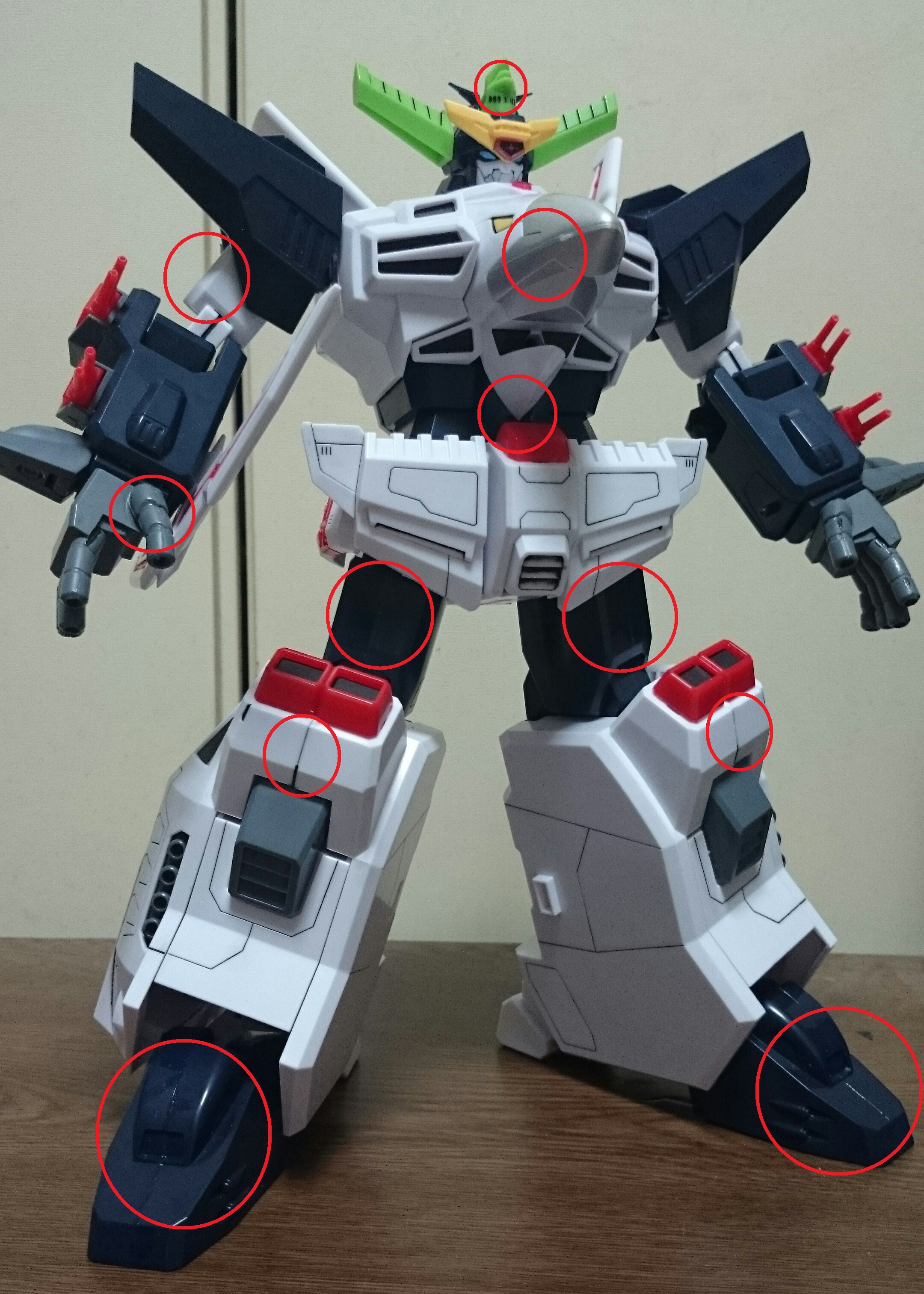 バンダイ スーパーミニプラ キングジェイダーレビュー（塗装改修済み）