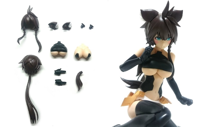 メガミデバイス 改造パーツセット005 朱羅用（忍者） レビュー