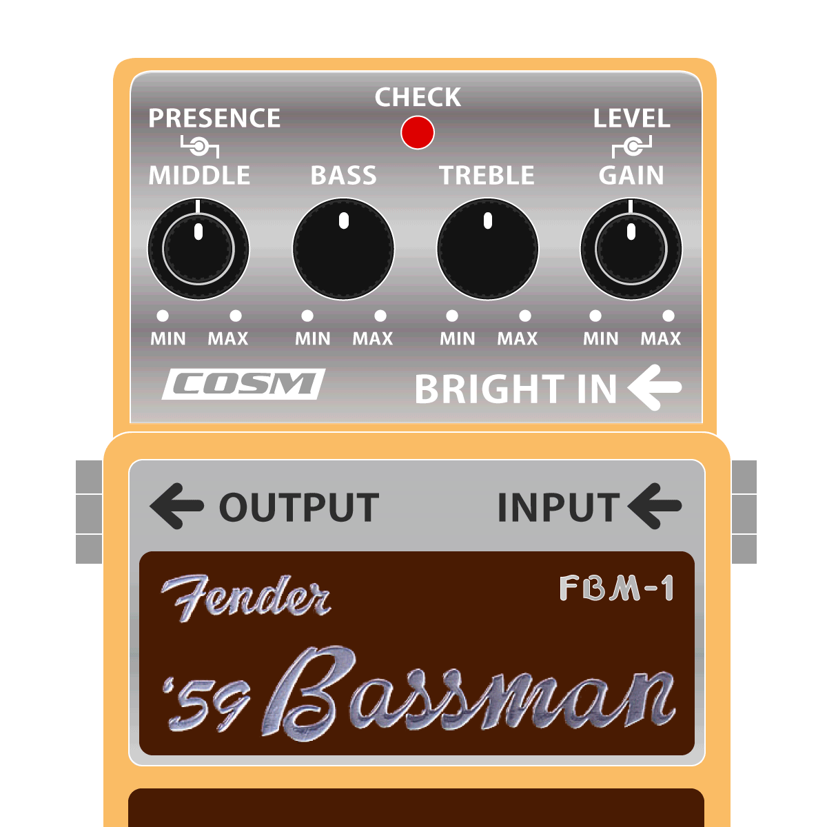 FBM-1 Fender '59 Bassman（BOSSレジェンドシリーズ '59ベースマン