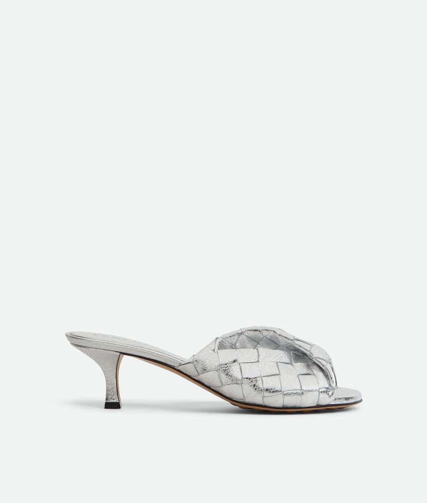 Women's Blink Mule in Silver | Bottega Veneta FI