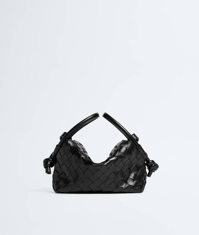 Ela's Top Handle Loop em Black | Bottega Veneta BR