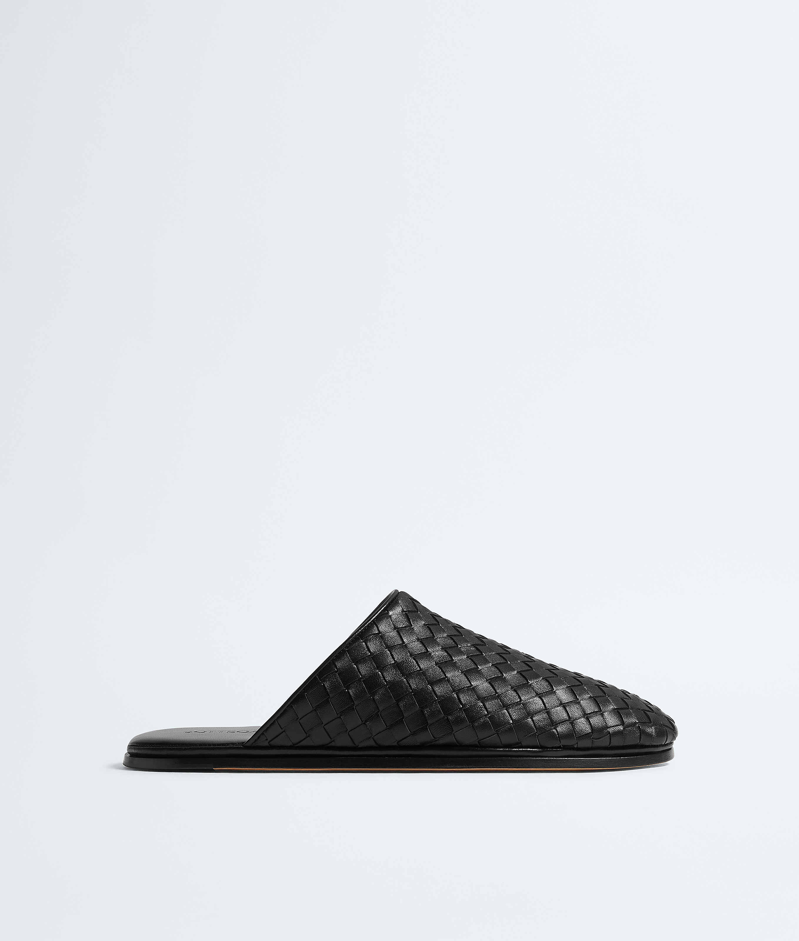Bottega Veneta® Men's Sunday open-back Slipper in Black