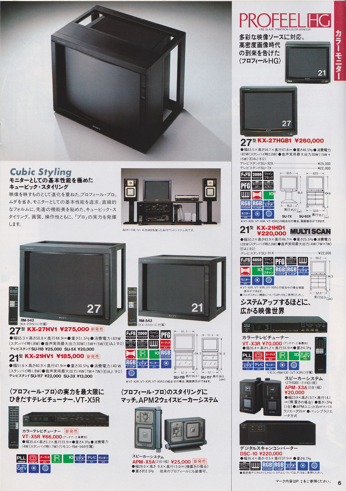 カラーテレビ / モニター 1986年10月 | ソニー坊やと呼ばれた男