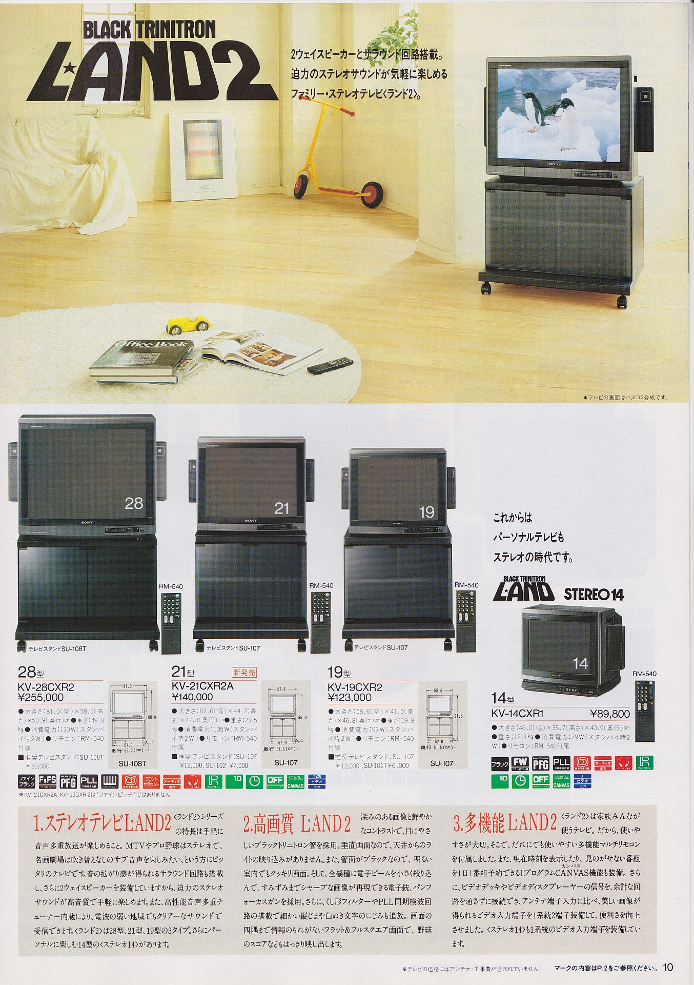 カラーテレビ / モニター 1987年5月 | ソニー坊やと呼ばれた男