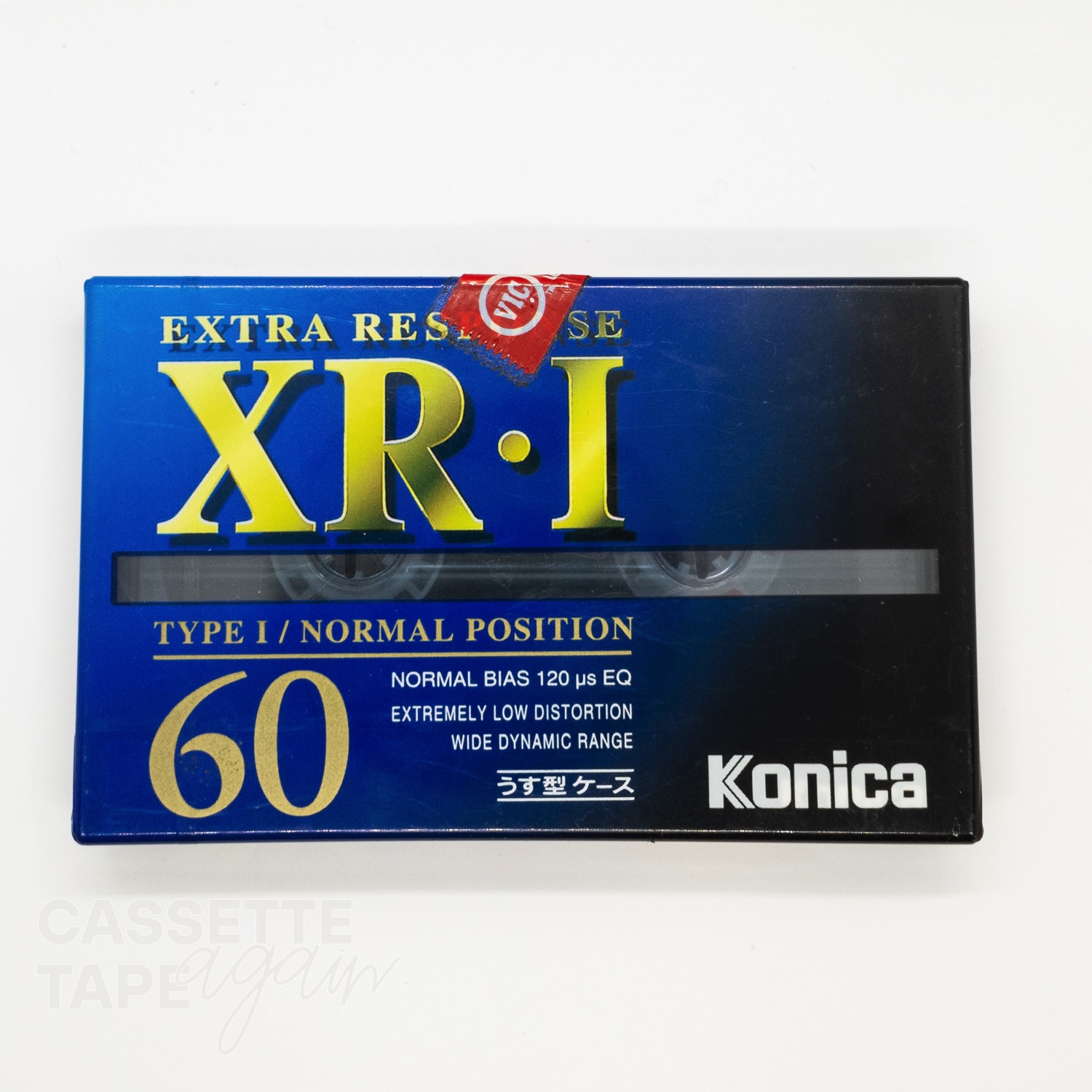XR-I 60 / Konica(ノーマル) - CASSETTE TAPE again.