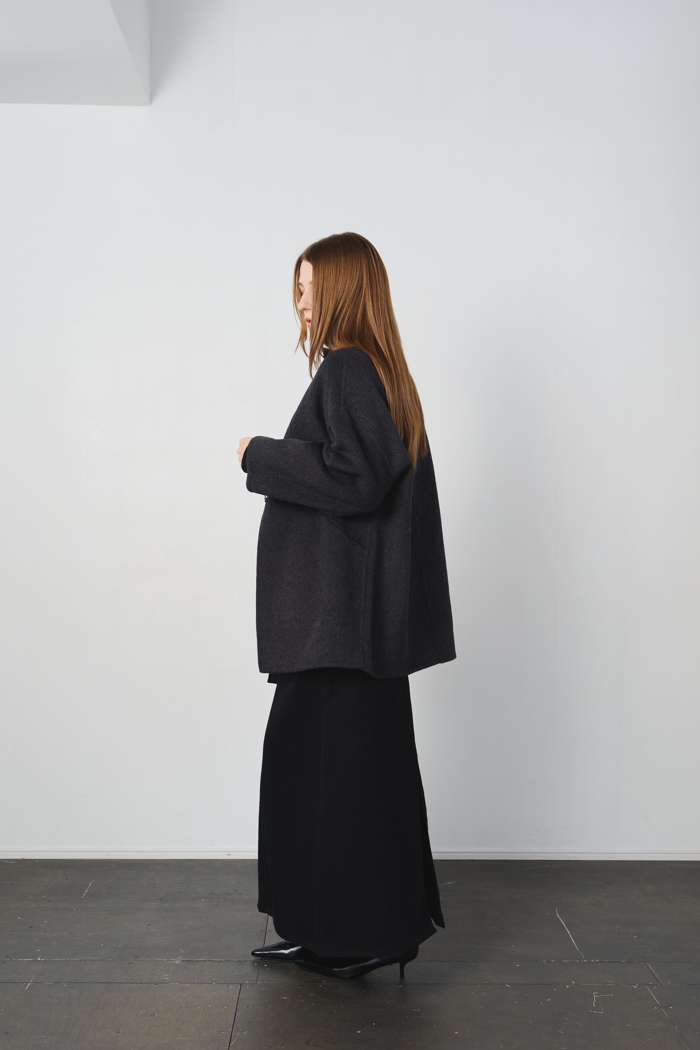 ウールハーフコート – DALI GOAT