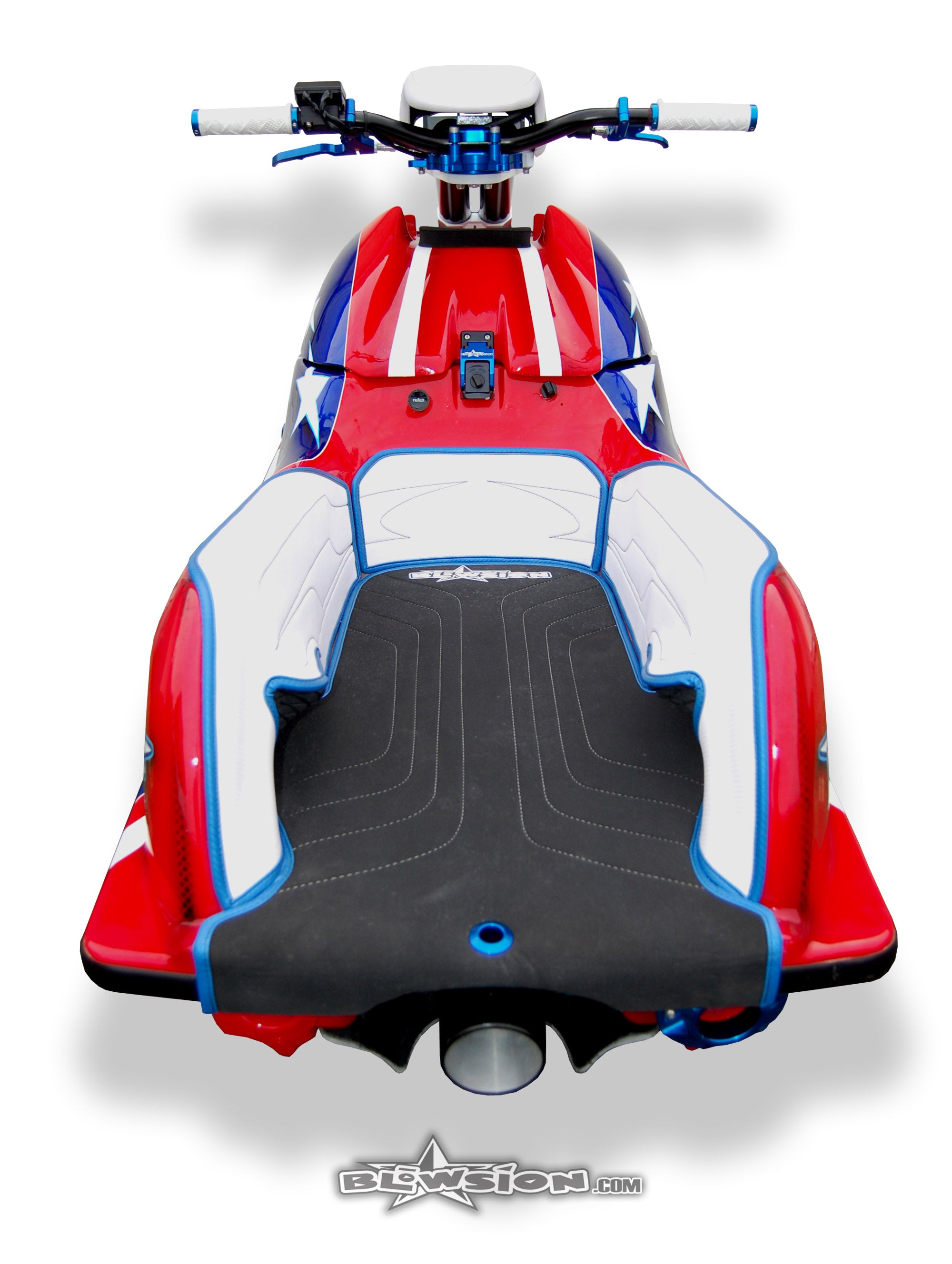 Mat Kit - Stitched - Kicker Footwells - Kawasaki SXR 800 – Blowsion