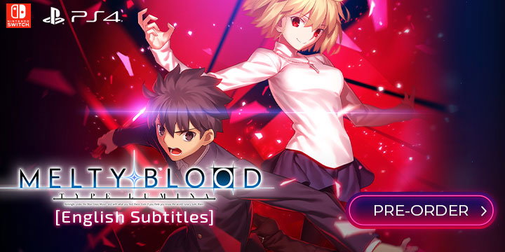 Melty Blood: Type Lumina JP Version With English Subtitles