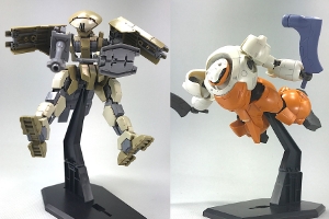 HG ゲイレールシャルフリヒター＆ランド・マンロディセットのガンプラ