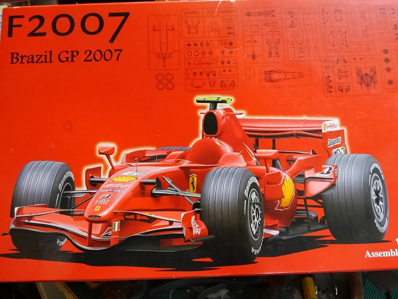 ☆フジミ フェラーリF2007ブラジルGP製作 その1 | Over Run！