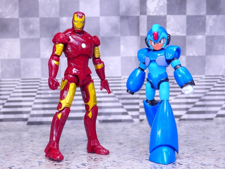 相撲ロボット製作部（更新停止） ハズブロ アイアンマン VS ロックマン