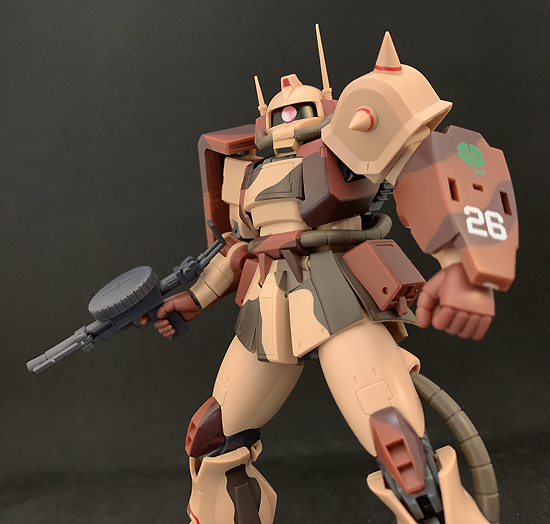 レビュー】 #1530 ROBOT魂 〈SIDE MS〉 MS-06D ザク・デザートタイプ