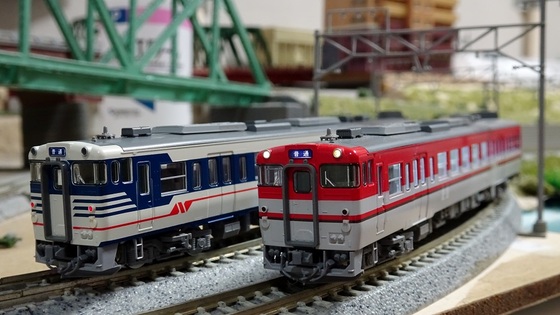 爆買い第7弾】キハ47-500形（新潟色・青）セット - ビスタ模型鉄道