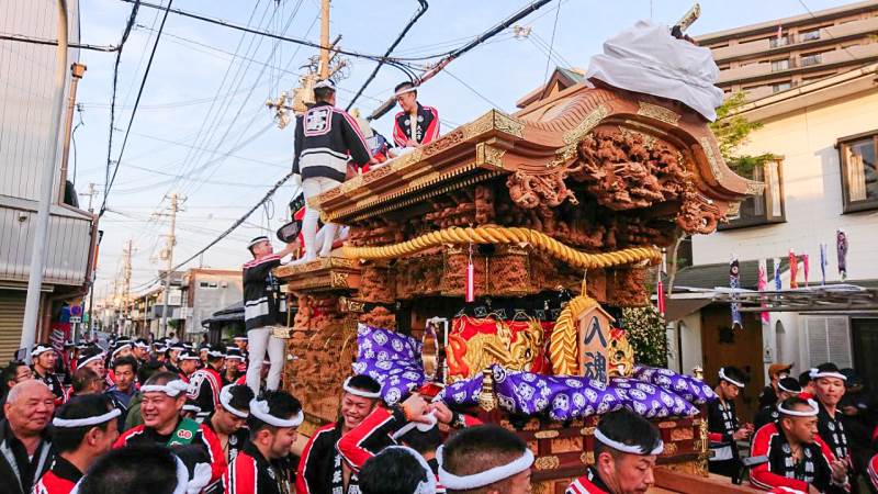 泉大津市 濱八町 上之町 新調だんじり記念誌 泉大津だんじり祭