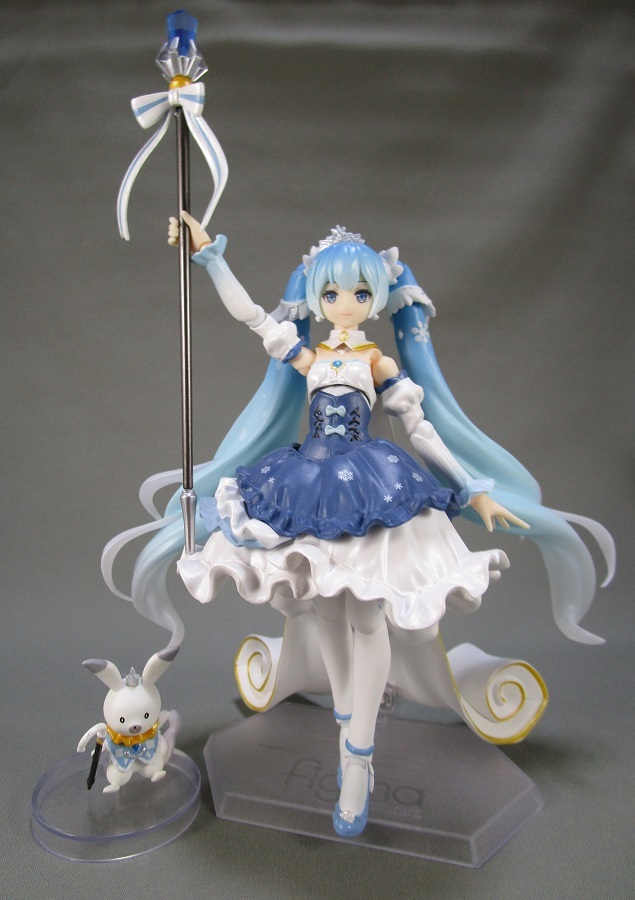 玩具レビュー figma 雪ミク Snow Princess ver. - 金のおにぎり玩具箱