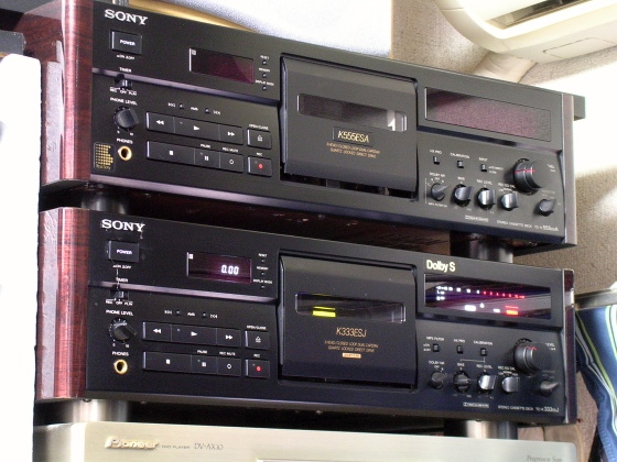 SONY TC-K555ESA & TC-K333ESJ ～修理依頼先は・・・♪ - オーディオ