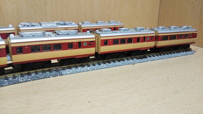 Bトレ】485系「雷鳥」 - 空を読む