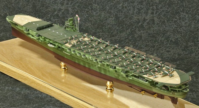 HIGH-GEARedの模型と趣味の日常 1/350航空母艦「瑞鶴」完成写真 その2