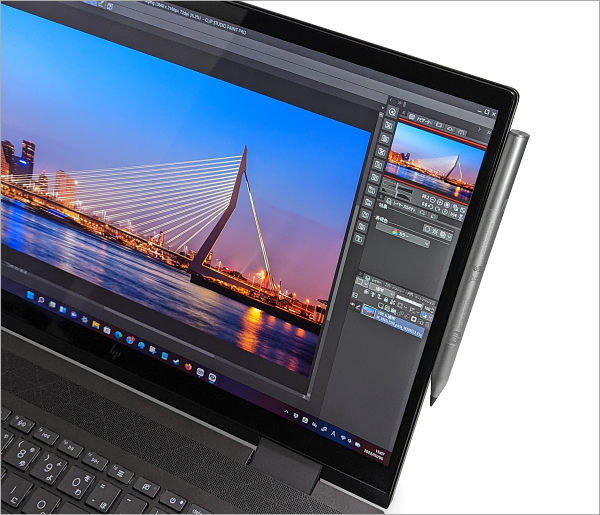 実機レビュー】HP ENVY x360 15-ee1000（Ryzen 7 5700U搭載