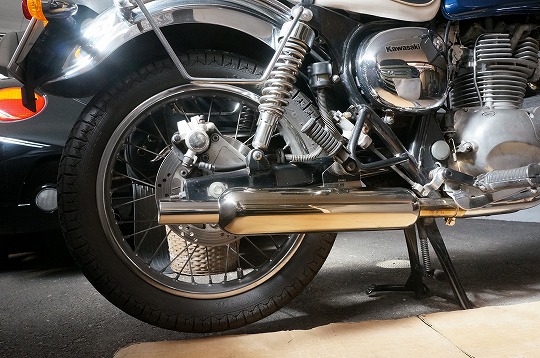 エストレヤに大和マフラーを装着した - 2021年2月23日 | SOU△の