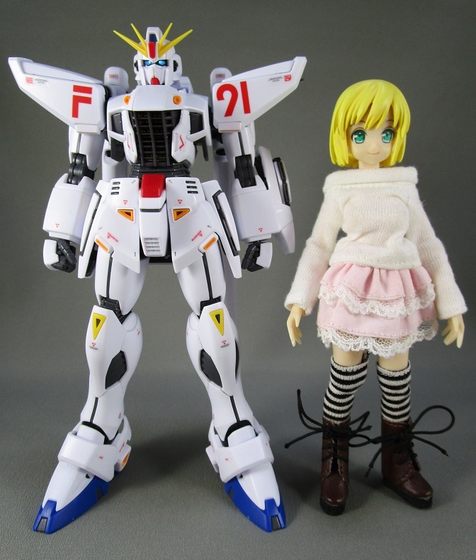 プラモデル記事 MG ガンダムF91 Ver.2.0 ORIGINAL PLAN Ver. - 金の